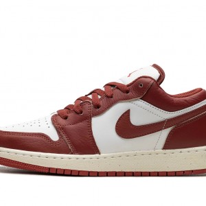 GradeSchool Nike Air Jordan 1 Low DUNE RED FJ3465-160 Shoes