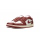 GradeSchool Nike Air Jordan 1 Low DUNE RED FJ3465-160 Shoes