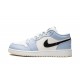 GradeSchool Nike Air Jordan 1 Low Ice Blue 554723-401 Shoes