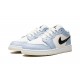 GradeSchool Nike Air Jordan 1 Low Ice Blue 554723-401 Shoes