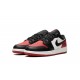 Nike Air Jordan 1 Low GradeSchool Bred Toe 553560-161 Shoes