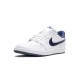 Nike Air Jordan 1 Low Mens Metallic Navy FB9933-141 Shoes