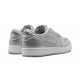 Nike Air Jordan 1 Low Mens Metallic Silver CZ0790-002 Shoes