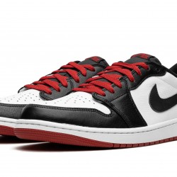 Nike Air Jordan 1 Low Mens OG Black Toe 2023 CZ0790-106 Shoes