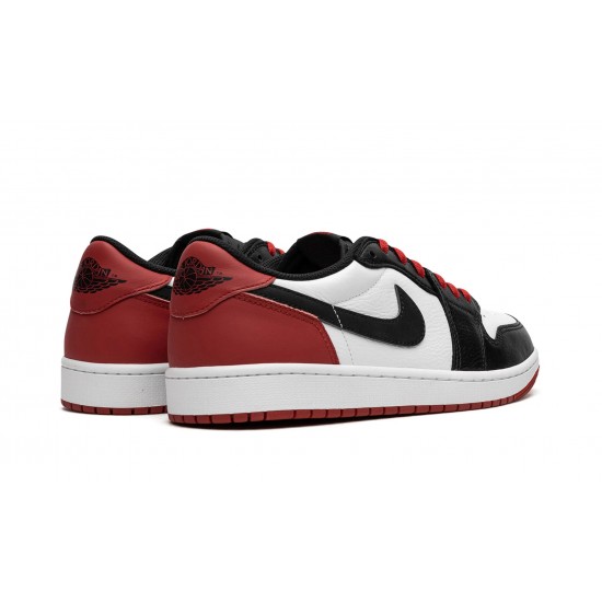 Nike Air Jordan 1 Low Mens OG Black Toe 2023 CZ0790-106 Shoes