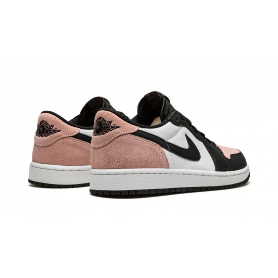 Nike Air Jordan 1 Low Mens OG Bleached Coral CZ0790-061 Shoes