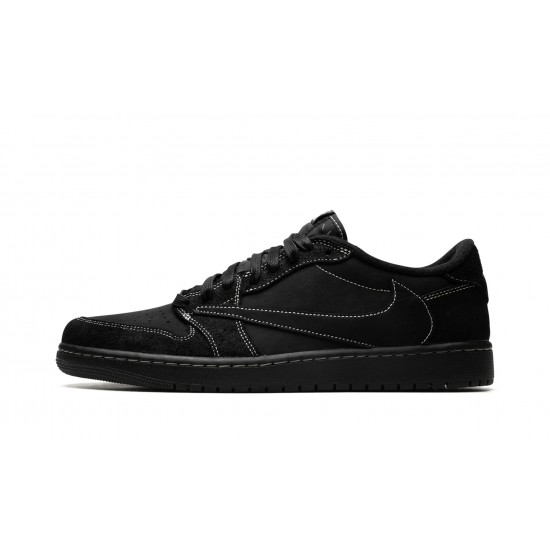 Nike Air Jordan 1 Low Mens OG Travis Scott - Black Phantom DM7866-001 Shoes