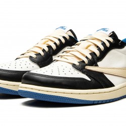 Nike Air Jordan 1 Low Mens OG Travis Scott - Fragment DM7866-140 Shoes