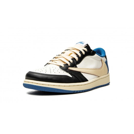 Nike Air Jordan 1 Low Mens OG Travis Scott - Fragment DM7866-140 Shoes