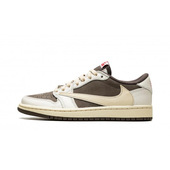 Nike Air Jordan 1 Low Mens Travis Scott - Reverse Mocha DM7866-162 Shoes