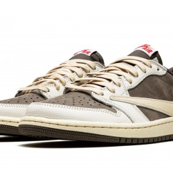 Nike Air Jordan 1 Low Mens Travis Scott - Reverse Mocha DM7866-162 Shoes