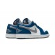 Nike Air Jordan 1 Low Mens True Blue 553558-412 Shoes