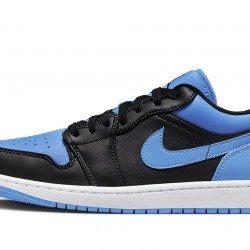 Nike Air Jordan 1 Low Mens University Blue 553558-041 Shoes