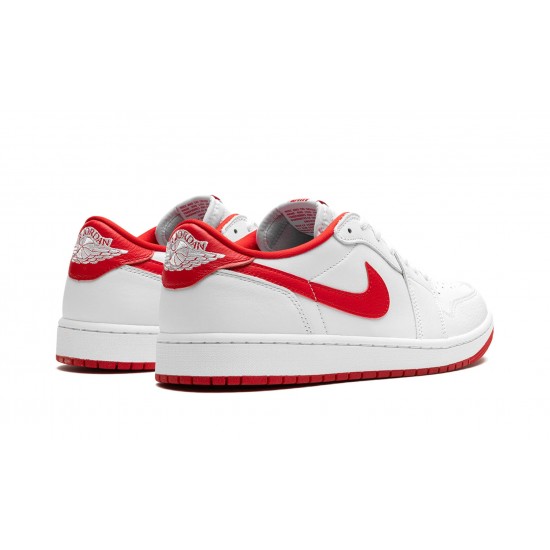 Nike Air Jordan 1 Low Mens University Red CZ0790-161 Shoes