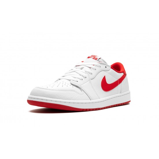 Nike Air Jordan 1 Low Mens University Red CZ0790-161 Shoes