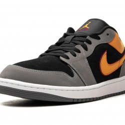 Nike Air Jordan 1 Low Mens Vivid Orange FN7308-008 Shoes