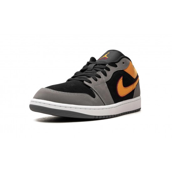 Nike Air Jordan 1 Low Mens Vivid Orange FN7308-008 Shoes