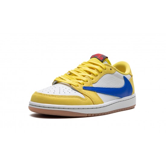 Nike Air Jordan 1 Low Women Travis Scott - Canary DZ4137-700 Shoes