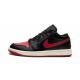 Nike Air Jordan 1 Low Womens Bred Sail DC0774-061 Shoes