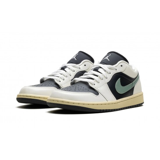 Nike Air Jordan 1 Low Womens Jade Smoke DC0774-001 Shoes