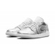 Nike Air Jordan 1 Low Womens Metallic Silver FN5030-001 Shoes