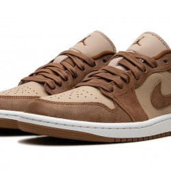 Nike Air Jordan 1 Low Womens TanBrown FJ3453-200 Shoes