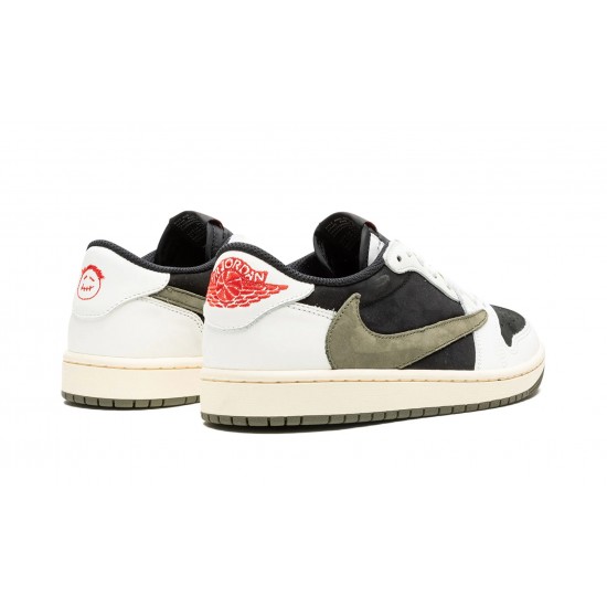 Nike Air Jordan 1 Low Womens Travis Scott - Olive DZ4137-106 Shoes