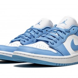 Nike Air Jordan 1 Low Womens Unc AO9944-441 Shoes