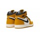 GradeSchool Nike Air Jordan 1 High Yellow Ochre Black FD1437-701 Shoes