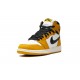 GradeSchool Nike Air Jordan 1 High Yellow Ochre Black FD1437-701 Shoes