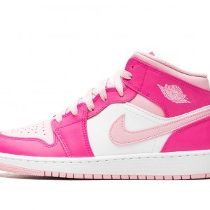 GradeSchool Nike Air Jordan 1 Mid Fierce Pink FD8780-116 Shoes