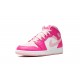 GradeSchool Nike Air Jordan 1 Mid Fierce Pink FD8780-116 Shoes