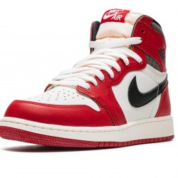 GradeSchool Nike Air Jordan 1 Retro HIGH OG Chicago Lost and Found FD1437-612 Shoes