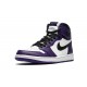 Nike Air Jordan 1 High Mens Court Purple 2.0 555088-500 Shoes