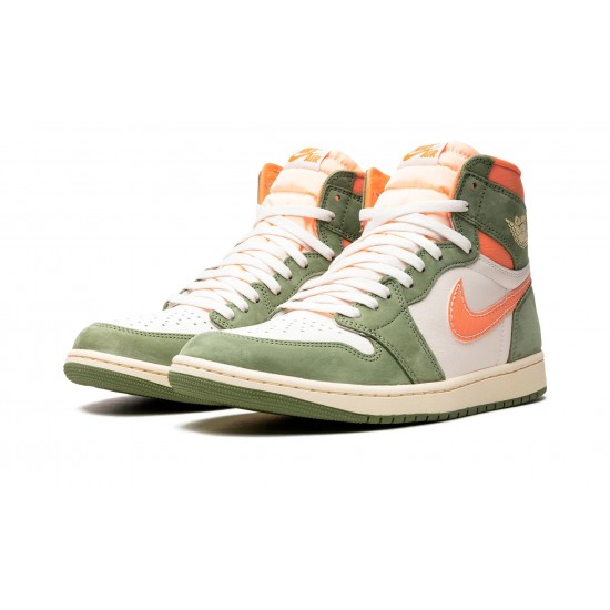 Nike Air Jordan 1 High Mens Craft Celadon FB9934-300 Shoes