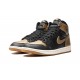 Nike Air Jordan 1 High Mens Metallic Gold DZ5485-071 Shoes