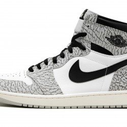 Nike Air Jordan 1 High Mens OG White Cement DZ5485-052 Shoes