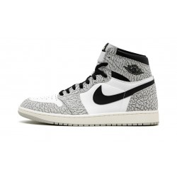 Nike Air Jordan 1 High Mens OG White Cement DZ5485-052 Shoes