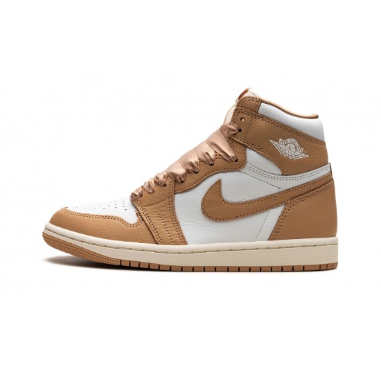 Nike Air Jordan 1 High Womens OG Praline FN6622-201 Shoes