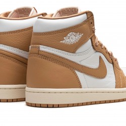 Nike Air Jordan 1 High Womens OG Praline FN6622-201 Shoes