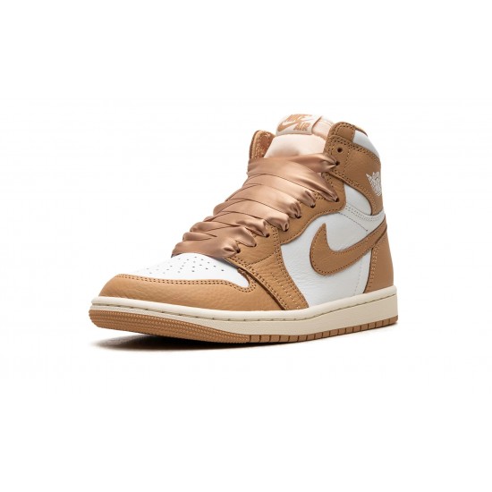 Nike Air Jordan 1 High Womens OG Praline FN6622-201 Shoes