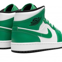 Nike Air Jordan 1 Mid Mens Lucky Green DQ8426-301 Shoes