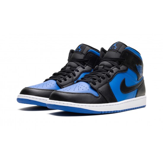 Nike Air Jordan 1 Mid Mens Varsity Royal DQ8426-042 Shoes