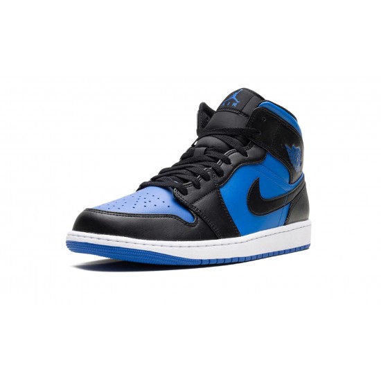 Nike Air Jordan 1 Mid Mens Varsity Royal DQ8426-042 Shoes