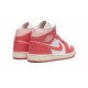 Nike Air Jordan 1 Mid Womens Strawberries And Cream BQ6472 186 Shoes