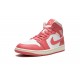 Nike Air Jordan 1 Mid Womens Strawberries And Cream BQ6472 186 Shoes