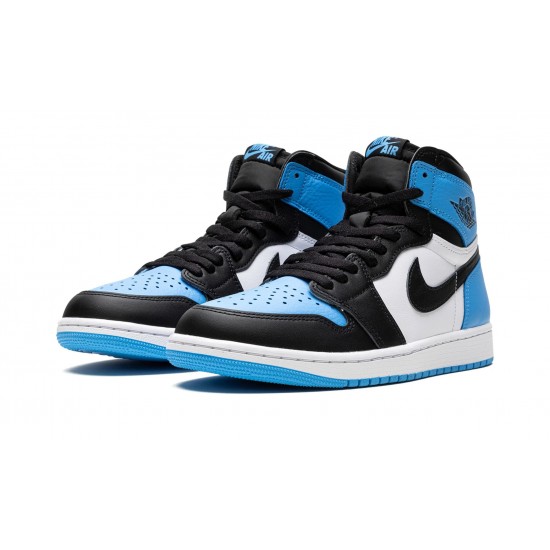 Nike Air Jordan 1 Retro High Mens OG UNC Toe DZ5485-400 Shoes