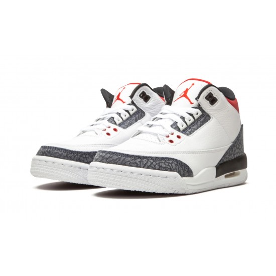 GradeSchool Nike Air Jordan 3 Retro Denim CZ6634-100 Shoes