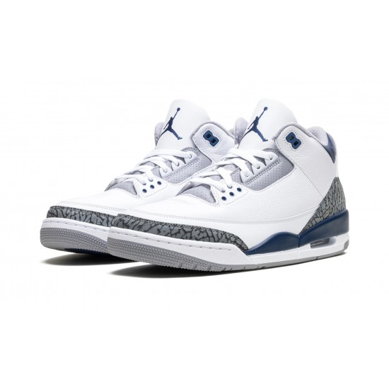 Nike Air Jordan 3 Mens  Midnight Navy CT8532-140 Shoes