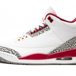 Nike Air Jordan 3 Mens Cardinal CT8532-126 Shoes